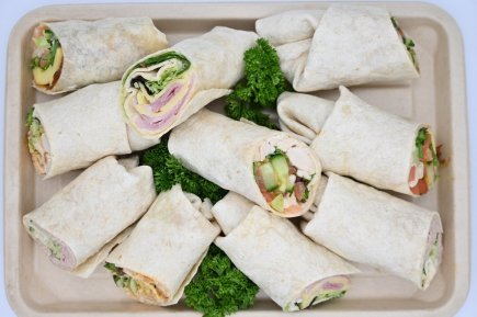 Traditional Assorted Wrap Platter  (4 people)