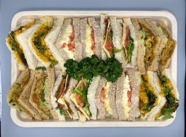 Selection Of Vegetarian Sandwiches